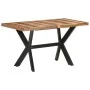 Honey finished acacia wood dining table 140x70x75 cm by vidaXL, Kitchen and dining tables - Ref: Foro24-321546, Price: 245,80...