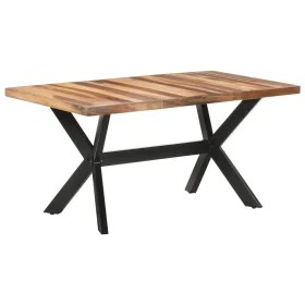 Akazienholz Esstisch Honig Finish 160x80x75 cm von vidaXL, Küchen- und Esstische - Ref: Foro24-321547, Preis: 326,78 €, Rabat...