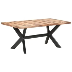 Esstisch aus honigfarbenem Akazienholz, 180 x 90 x 75 cm von vidaXL, Küchen- und Esstische - Ref: Foro24-321548, Preis: 337,9...