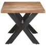 Acacia wood dining table honey finish 180x90x75 cm by vidaXL, Kitchen and dining tables - Ref: Foro24-321548, Price: 337,95 €...