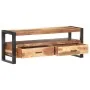 Massivholz-TV-Möbel mit Honig-Finish 120x35x45 cm von vidaXL, TV-Möbel - Ref: Foro24-321551, Preis: 272,70 €, Rabatt: %