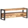Solid wood TV stand with honey finish 120x35x45 cm by vidaXL, TV Furniture - Ref: Foro24-321551, Price: 272,70 €, Discount: %