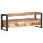 Massivholz-TV-Möbel mit Honig-Finish 120x35x45 cm von vidaXL, TV-Möbel - Ref: Foro24-321551, Preis: 272,70 €, Rabatt: %