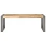 Rough mango wood coffee table 110x60x40 cm by vidaXL, Coffee table - Ref: Foro24-321556, Price: 139,72 €, Discount: %