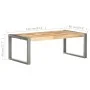 Rough mango wood coffee table 110x60x40 cm by vidaXL, Coffee table - Ref: Foro24-321556, Price: 139,72 €, Discount: %