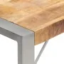 Solid rough mango wood dining table 200x100x75 cm by vidaXL, Kitchen and dining tables - Ref: Foro24-321565, Price: 333,08 €,...