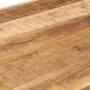 Solid rough mango wood dining table 200x100x75 cm by vidaXL, Kitchen and dining tables - Ref: Foro24-321565, Price: 333,08 €,...