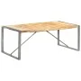 Solid rough mango wood dining table 200x100x75 cm by vidaXL, Kitchen and dining tables - Ref: Foro24-321565, Price: 333,08 €,...