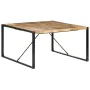 Rauer Mangoholz Esstisch 140x140x75 cm von vidaXL, Küchen- und Esstische - Ref: Foro24-321572, Preis: 263,26 €, Rabatt: %