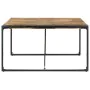 Rauer Mangoholz Esstisch 140x140x75 cm von vidaXL, Küchen- und Esstische - Ref: Foro24-321572, Preis: 263,26 €, Rabatt: %
