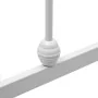 Bettgestell aus weißem Metall, 160 x 200 cm von vidaXL, Betten und Lattenroste - Ref: Foro24-284496, Preis: 160,72 €, Rabatt: %