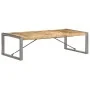 Mesa de centro madera de mango rugosa 140x70x40 cm de vidaXL, Mesas de centro - Ref: Foro24-321587, Precio: 183,86 €, Descuen...