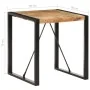 Solid rough mango wood dining table 70x70x75 cm by vidaXL, Kitchen and dining tables - Ref: Foro24-321596, Price: 182,84 €, D...