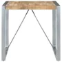 Rauer Mangoholz Esstisch 80x80x75 cm von vidaXL, Küchen- und Esstische - Ref: Foro24-321603, Preis: 152,99 €, Rabatt: %