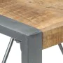 Rauer Mangoholz Esstisch 80x80x75 cm von vidaXL, Küchen- und Esstische - Ref: Foro24-321603, Preis: 152,99 €, Rabatt: %