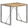 Rough mango wood dining table 80x80x75 cm by vidaXL, Kitchen and dining tables - Ref: Foro24-321603, Price: 153,17 €, Discoun...