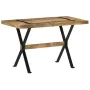 Esstisch aus rauem Mangoholz, 120 x 60 x 76 cm von vidaXL, Küchen- und Esstische - Ref: Foro24-321604, Preis: 201,54 €, Rabat...