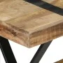 Rough mango wood dining table 120x60x76 cm by vidaXL, Kitchen and dining tables - Ref: Foro24-321604, Price: 201,54 €, Discou...