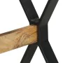 Esstisch aus rauem Mangoholz, 120 x 60 x 76 cm von vidaXL, Küchen- und Esstische - Ref: Foro24-321604, Preis: 201,54 €, Rabat...