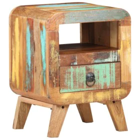 Mesita de noche de madera maciza reciclada 30x30x41 cm von vidaXL, Sideboards - Ref: Foro24-321615, Preis: 90,65 €, Rabatt: %
