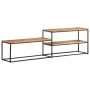 Mueble de TV de madera maciza de acacia 180x30x50 cm de vidaXL, Muebles TV - Ref: Foro24-321622, Precio: 86,99 €, Descuento: %