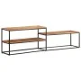 Mueble de TV de madera maciza de acacia 180x30x50 cm de vidaXL, Muebles TV - Ref: Foro24-321622, Precio: 86,99 €, Descuento: %