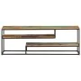Recycled solid wood TV cabinet 130x30x45 cm by vidaXL, TV Furniture - Ref: Foro24-321624, Price: 93,38 €, Discount: %