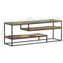 Recycled solid wood TV cabinet 130x30x45 cm by vidaXL, TV Furniture - Ref: Foro24-321624, Price: 93,38 €, Discount: %
