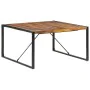 Esstisch aus Massivholz mit Sheesham-Finish, 140 x 140 x 75 cm von vidaXL, Küchen- und Esstische - Ref: Foro24-321574, Preis:...