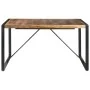 Solid wood dining table with sheesham finish 140x140x75cm by vidaXL, Kitchen and dining tables - Ref: Foro24-321574, Price: 2...