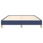 Blauer Stoffbettrahmen 140x190 cm von vidaXL, Betten und Lattenroste - Ref: Foro24-346816, Preis: 98,19 €, Rabatt: %
