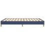 Blauer Stoffbettrahmen 140x190 cm von vidaXL, Betten und Lattenroste - Ref: Foro24-346816, Preis: 98,19 €, Rabatt: %