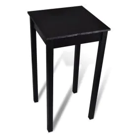 Schwarzer MDF-Stehtisch 55x55x107 cm von vidaXL, Küchen- und Esstische - Ref: Foro24-240379, Preis: 91,09 €, Rabatt: %