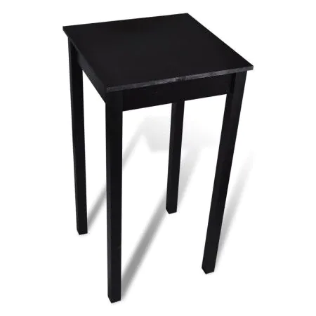 Schwarzer MDF-Stehtisch 55x55x107 cm von vidaXL, Küchen- und Esstische - Ref: Foro24-240379, Preis: 91,09 €, Rabatt: %