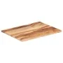 Tischplatte aus massivem Palisanderholz 25–27 mm, 70 x 90 cm von vidaXL, Tischplatten - Ref: Foro24-285997, Preis: 120,40 €, ...
