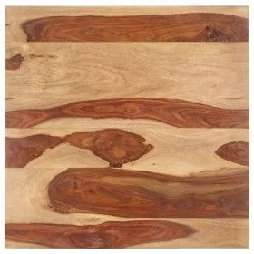 Solid sheesham wood table top 25-27 mm 80x80 cm by vidaXL, Table tops - Ref: Foro24-285998, Price: 96,03 €, Discount: %