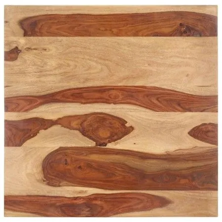 Solid sheesham wood table top 25-27 mm 80x80 cm by vidaXL, Table tops - Ref: Foro24-285998, Price: 96,03 €, Discount: %