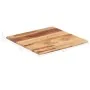 Solid sheesham wood table top 25-27 mm 80x80 cm by vidaXL, Table tops - Ref: Foro24-285998, Price: 96,03 €, Discount: %