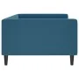 Sofá cama terciopelo azul 100x200 cm de vidaXL, Camas y somieres - Ref: Foro24-354014, Precio: 194,33 €, Descuento: %