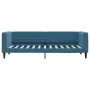 Sofá cama terciopelo azul 80x200 cm de vidaXL, Camas y somieres - Ref: Foro24-354000, Precio: 209,17 €, Descuento: %