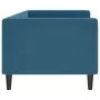 Sofá cama terciopelo azul 80x200 cm de vidaXL, Camas y somieres - Ref: Foro24-354000, Precio: 209,17 €, Descuento: %
