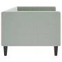 Sofá cama terciopelo gris claro 80x200 cm de vidaXL, Camas y somieres - Ref: Foro24-354001, Precio: 211,63 €, Descuento: %
