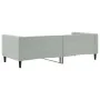 Light gray velvet sofa bed 90x190 cm by vidaXL, Beds and slatted bases - Ref: Foro24-354021, Price: 184,88 €, Discount: %