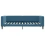 Blaues Samtschlafsofa 90x200 cm von vidaXL, Betten und Lattenroste - Ref: Foro24-354007, Preis: 184,86 €, Rabatt: %