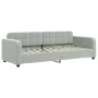 Hellgraues Samtschlafsofa 80x200 cm von vidaXL, Betten und Lattenroste - Ref: Foro24-354051, Preis: 207,16 €, Rabatt: %