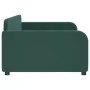 Dunkelgrünes Samtschlafsofa 90x200 cm von vidaXL, Betten und Lattenroste - Ref: Foro24-354060, Preis: 208,99 €, Rabatt: %