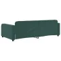 Sofá cama terciopelo verde oscuro 90x200 cm de vidaXL, Camas y somieres - Ref: Foro24-354060, Precio: 208,99 €, Descuento: %