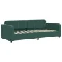 Dark green velvet sofa bed 80x200 cm by vidaXL, Beds and slatted bases - Ref: Foro24-354053, Price: 186,36 €, Discount: %