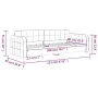 Yellow velvet sofa bed 80x200 cm by vidaXL, Beds and slatted bases - Ref: Foro24-354056, Price: 178,09 €, Discount: %