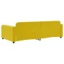Sofá cama terciopelo amarillo 90x200 cm de vidaXL, Camas y somieres - Ref: Foro24-354063, Precio: 184,98 €, Descuento: %